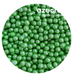 PERLAS DE AZUCAR VERDE 4 MM...