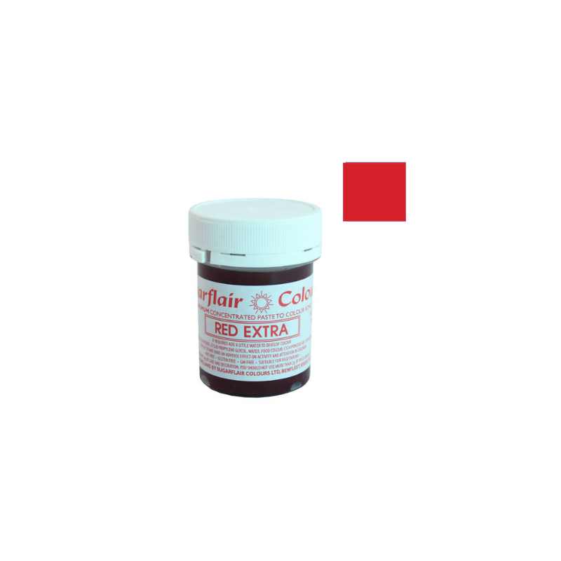 COLORANTE EN PASTA ROJO EXTRA 42 GR. SUGARFLAIR
