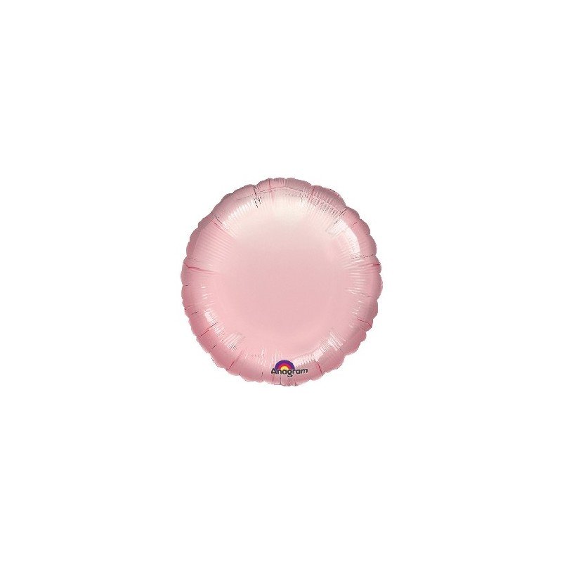 GLOBO CIRCULO ROSA PASTEL 43CM. ANAGRAM