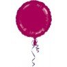 GLOBO METALIZADO CÍRCULO BORGOÑA 43 CM.ANAGRAM