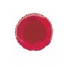 GLOBO FOIL CIRCULO ROJO 45CM/18". UNIQUE