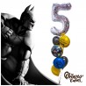 CAJA DE CHOCOLATES BATMAN + GLOBOS PERSONALIZADOS CON HELIO