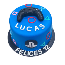 TARTA DE FONDANT NINTENDO