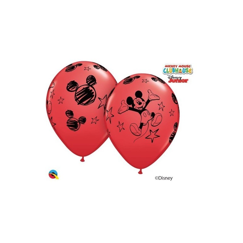 GLOBO MICKEY CON HELIO 30 CM