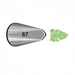 BOQUILLA DE HOJA Nº 67. WILTON