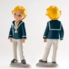 FIGURA PARA TARTA NIÑO RUBIO COMUNIÓN - PABLO 15 CM