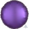 GLOBO CIRCULO METALIZADO PÚRPURA MATE 43CM. ANAGRAM