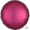 GLOBO METALIZADO CÍRCULO ROSA PROFUNDO 43 CM. ANAGRAM