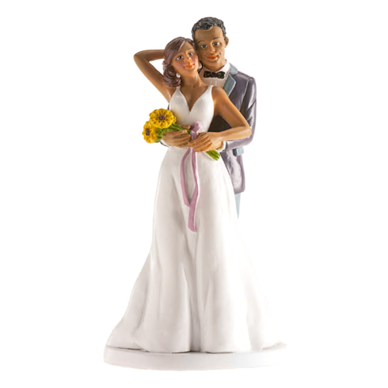 FIGURA PARA TARTA PAREJA ROMA 22 CM ALTURA.