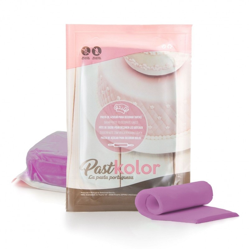 FONDANT LILA 1 KG. PASTKOLOR