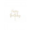 CAKE TOPPER HAPPY BIRTHDAY DE MADERA
