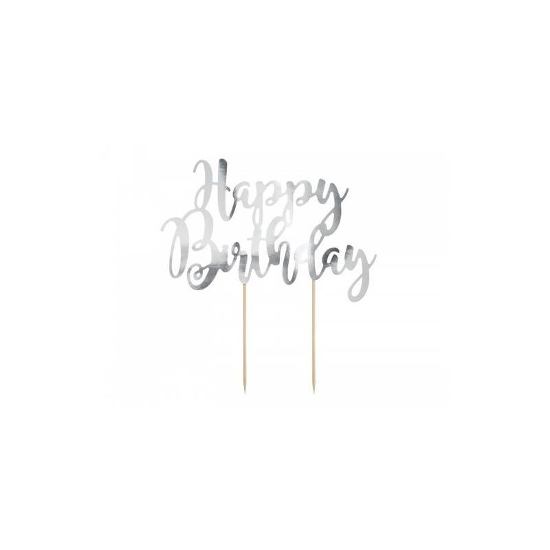 CAKE TOPPER  HAPPY BIRTHDAY