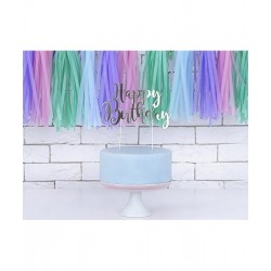 CAKE TOPPER  HAPPY BIRTHDAY