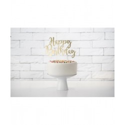 CAKE TOPPER  HAPPY BIRTHDAY