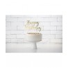 CAKE TOPPER  HAPPY BIRTHDAY