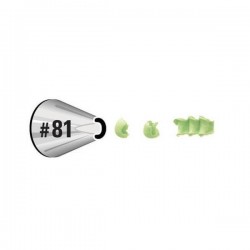 BOQUILLA DE HOJA Nº 81. WILTON