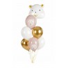 BOUQUET DE GLOBOS CON HELIO OSO POLAR
