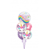 BOUQUET DE GLOBOS CON HELIO UNICORNIO - BURBUJA