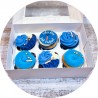 CAJA DE CUPCAKES DÍA DEL PADRE 6 UNIDADES