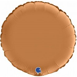 GLOBO CIRCULO CARAMELO SATINADO 46 CM. GRABO