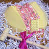 CORAZON DE CHOCOLATE DE COLOR