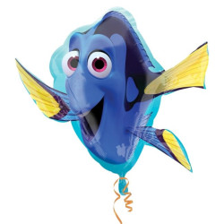 GLOBO FORMA BUSCANDO A DORY CON HELIO. 76 X 76 CM