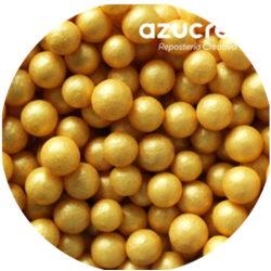 PERLAS AZÚCAR ORO 7 MM. 90 GRAMOS