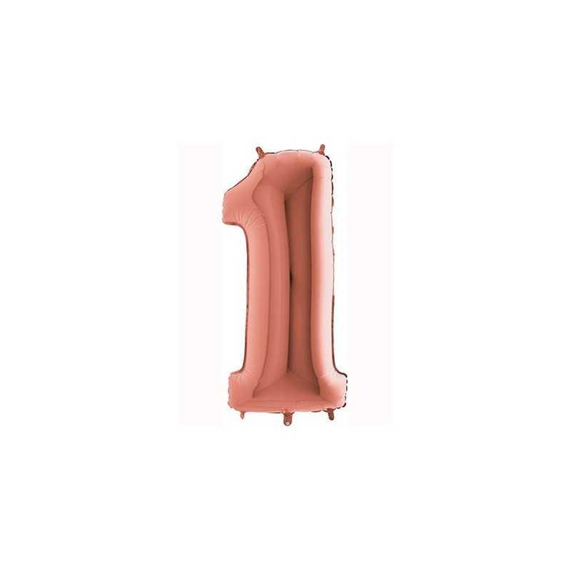 NUMERO  1 ORO ROSA 86 cm - 34"