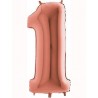 NUMERO  1 ORO ROSA 86 cm - 34"