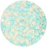 SPRINKLES COPOS DE NIEVE AZULES Y BLANCOS 50 G.