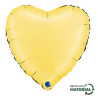 GLOBO CON HELIO  CORAZON AMARILLO PLATANO