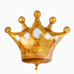 GLOBO FORMA CORONA REYES MAGOS HELIO