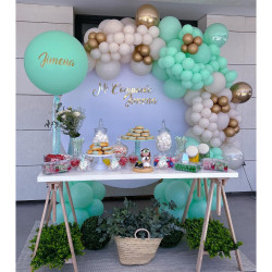 DECORACIÓN + MESA DE CHUCHES BAUTIZO O COMUNIÓN