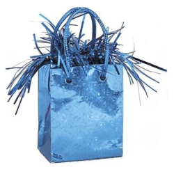 PESO GLOBO MINI BOLSA DE REGALO BABY BLUE