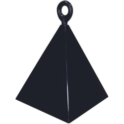 PESO PARA GLOBO PIRAMIDE NEGRA